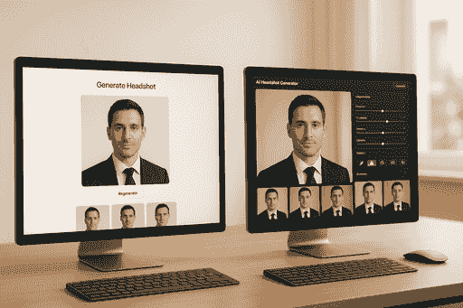 Compare Aragon with BetterPic's AI Headshot Generator