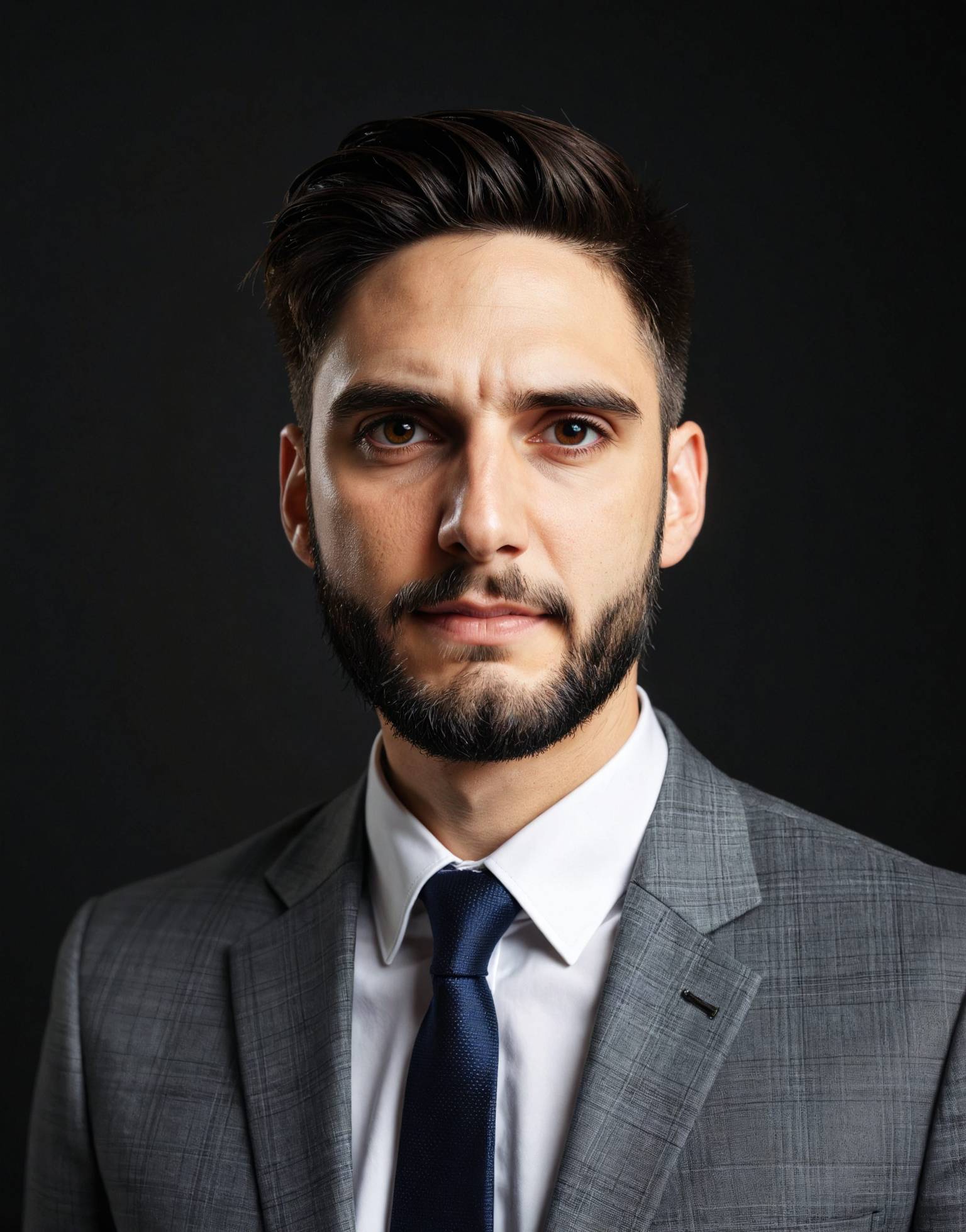 AI Professional Headshot Result Standing