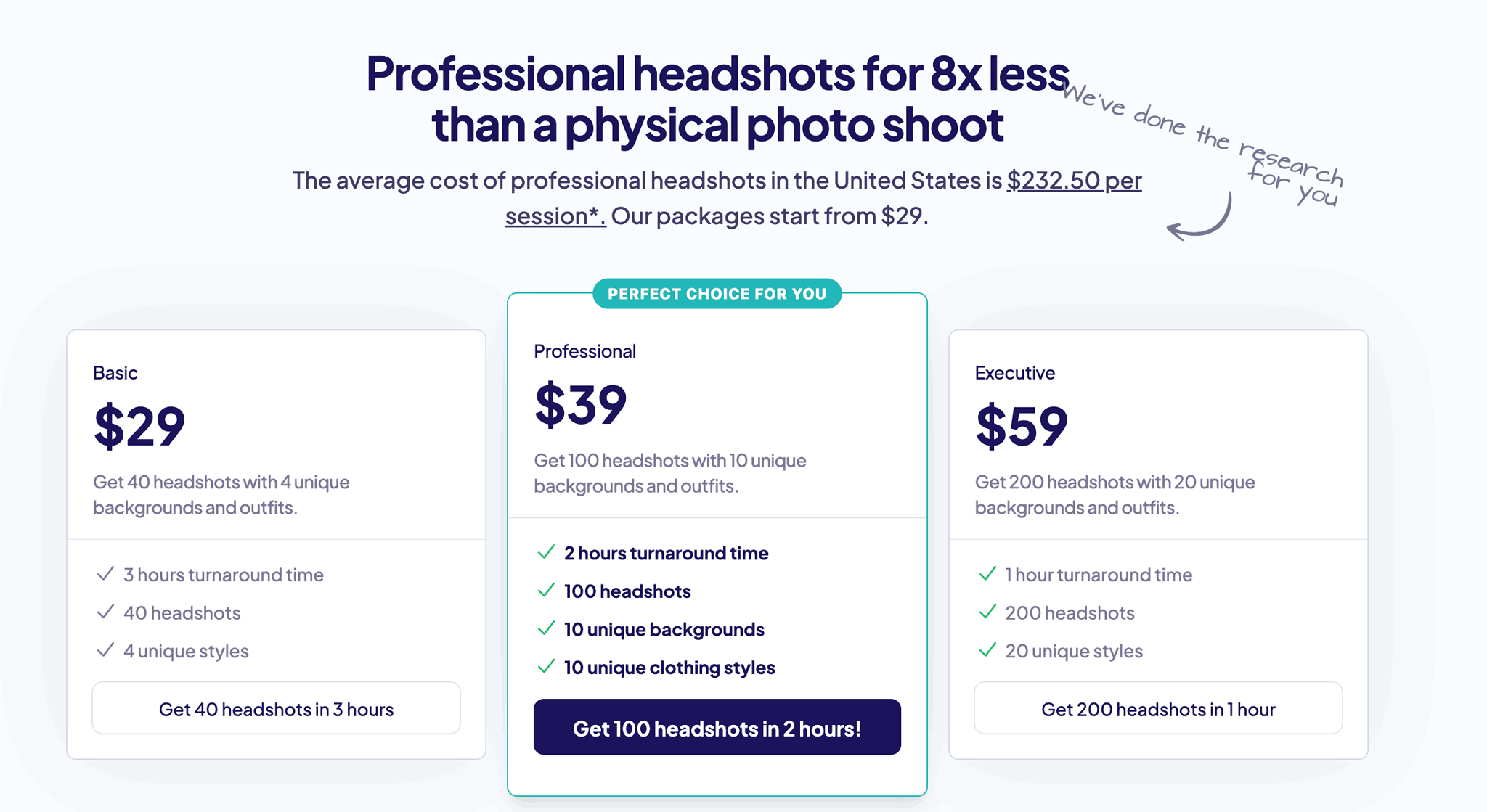 pricing-headshot-pro